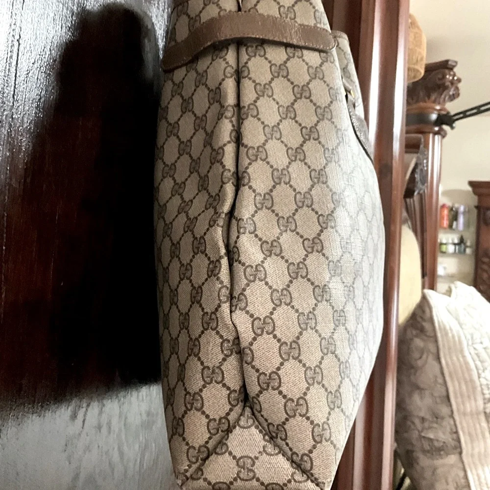 Vintage Gucci Brown Tote Bag